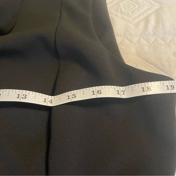 Calvin Klein Black Mini Dress with Bow Detail - Picture 8 of 9